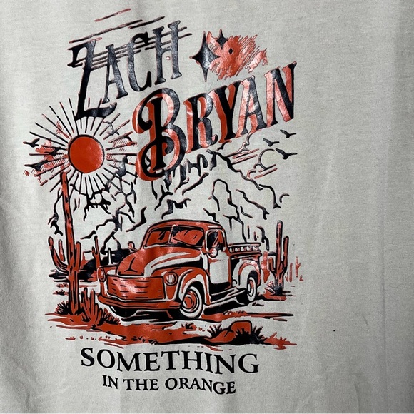 Zach Bryan Something In The Orange Short Sleeve Band Tee, Women’s Medium - Picture 2 of 5